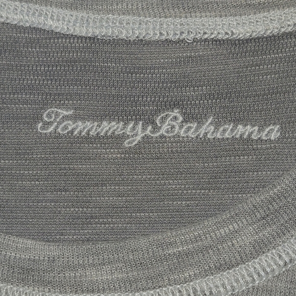 Tommy Bahama Gray Short Sleeve Tee, See Mesurements No Tag. Large? - Picture 4 of 6
